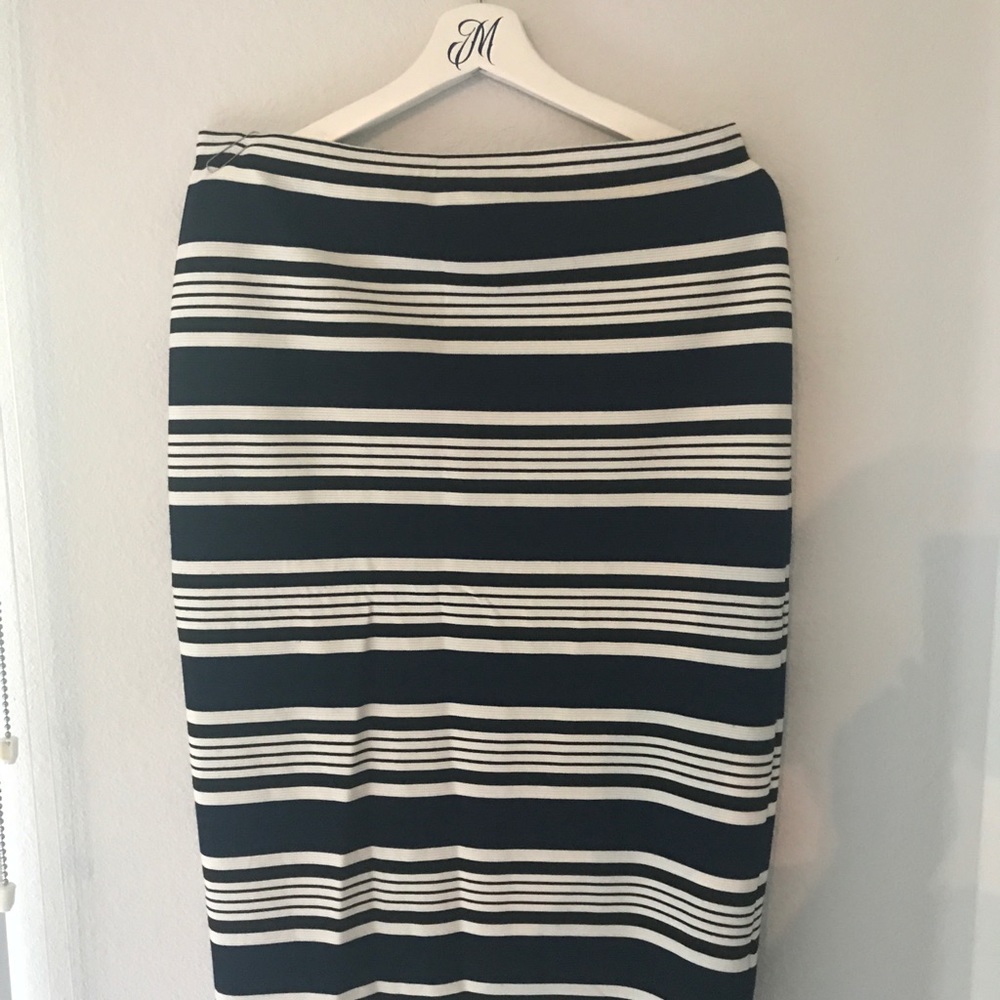 Max Studio striped Pencil skirt